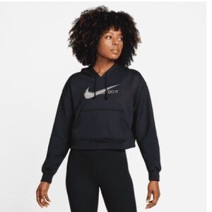 Nike Therma-FIT Women's Hoodie - Black/Gray